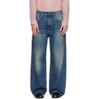 Sunflower Blue Super Wide Jeans
