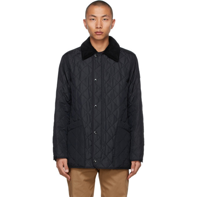 Photo: Burberry Navy Quilted Cotswold Jacket