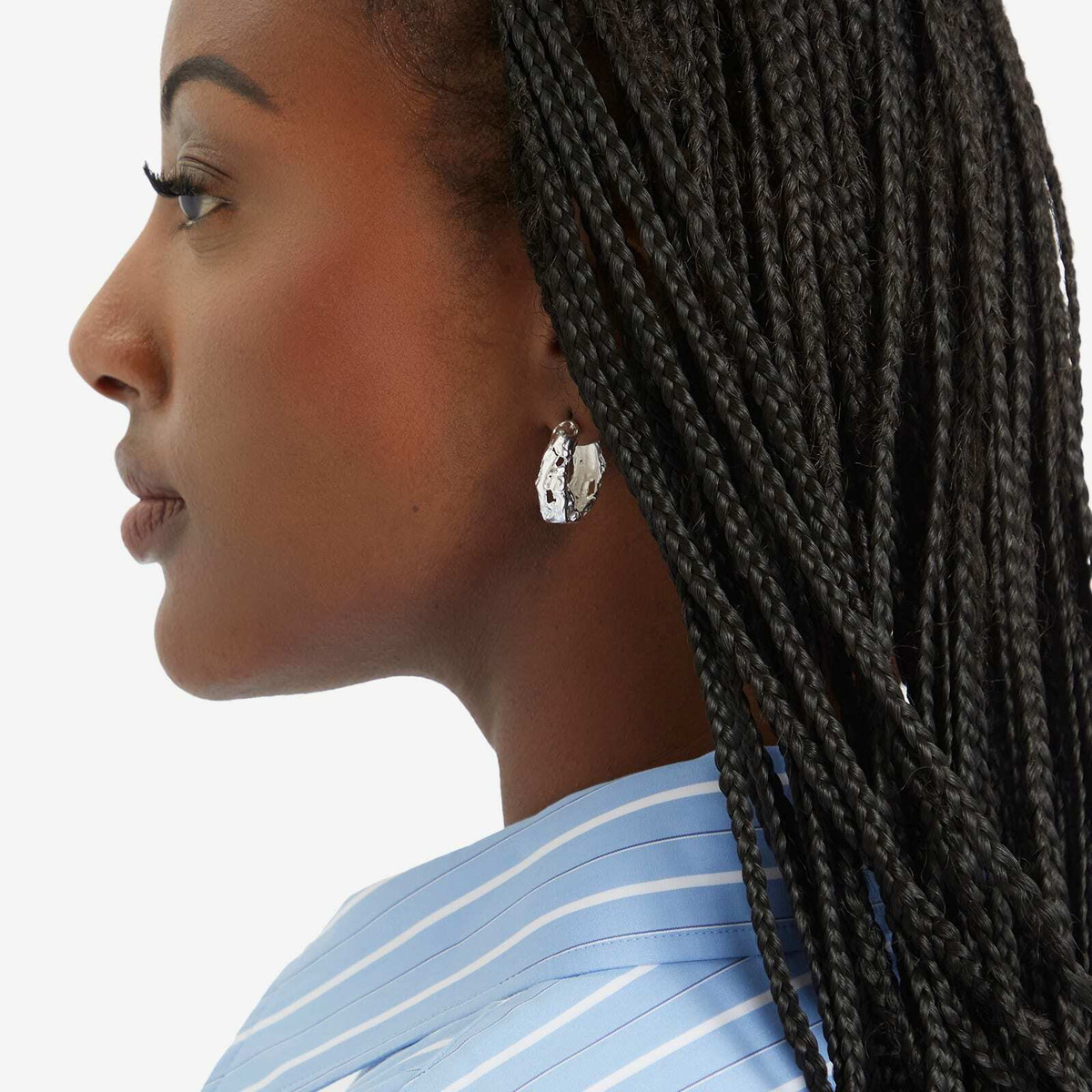 Simuero Women's Cabo Earrings in Silver 