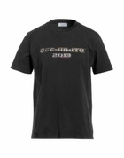 Off-white Mens T-shirt Charcoal