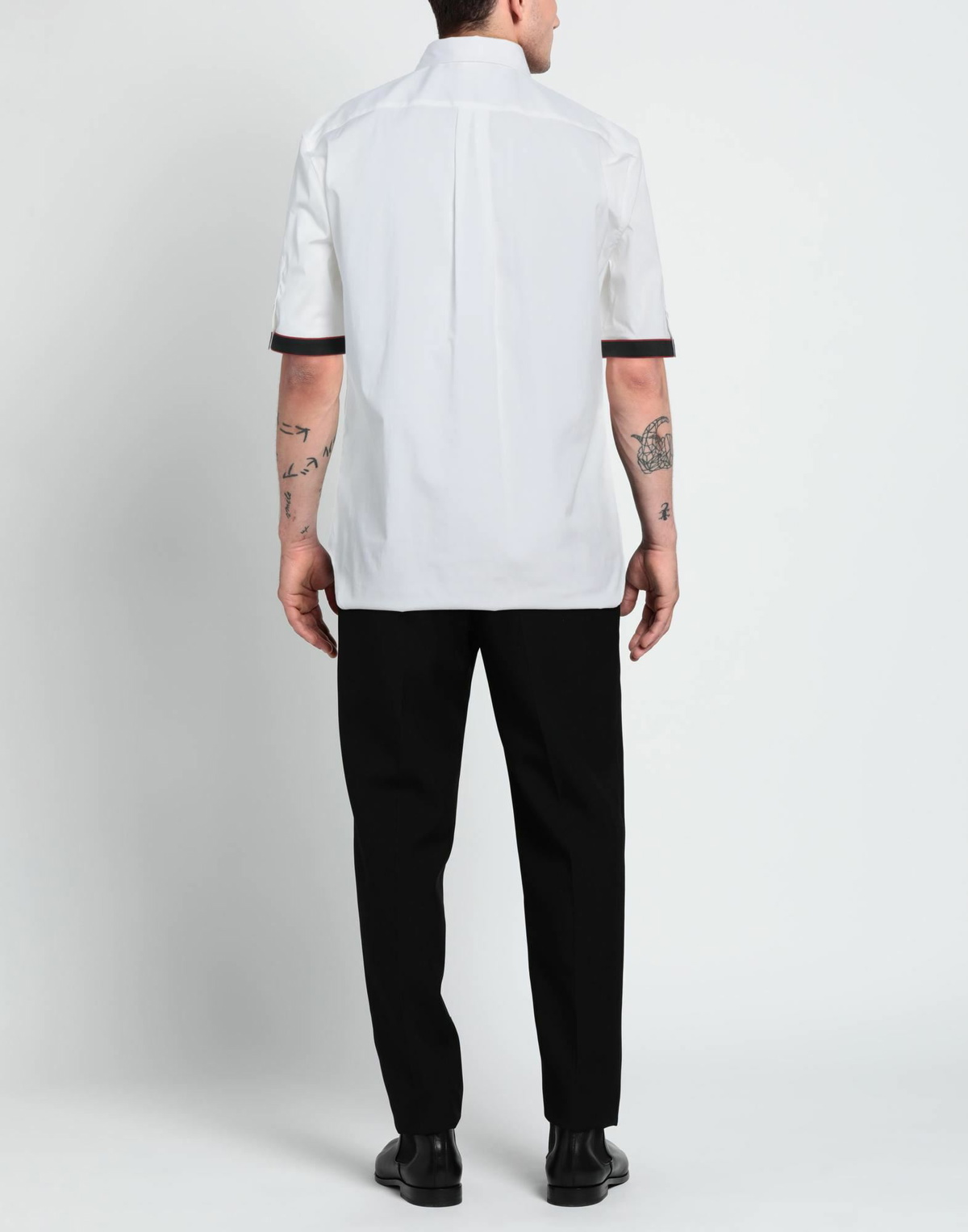 Mcqueen Mens Shirt in White