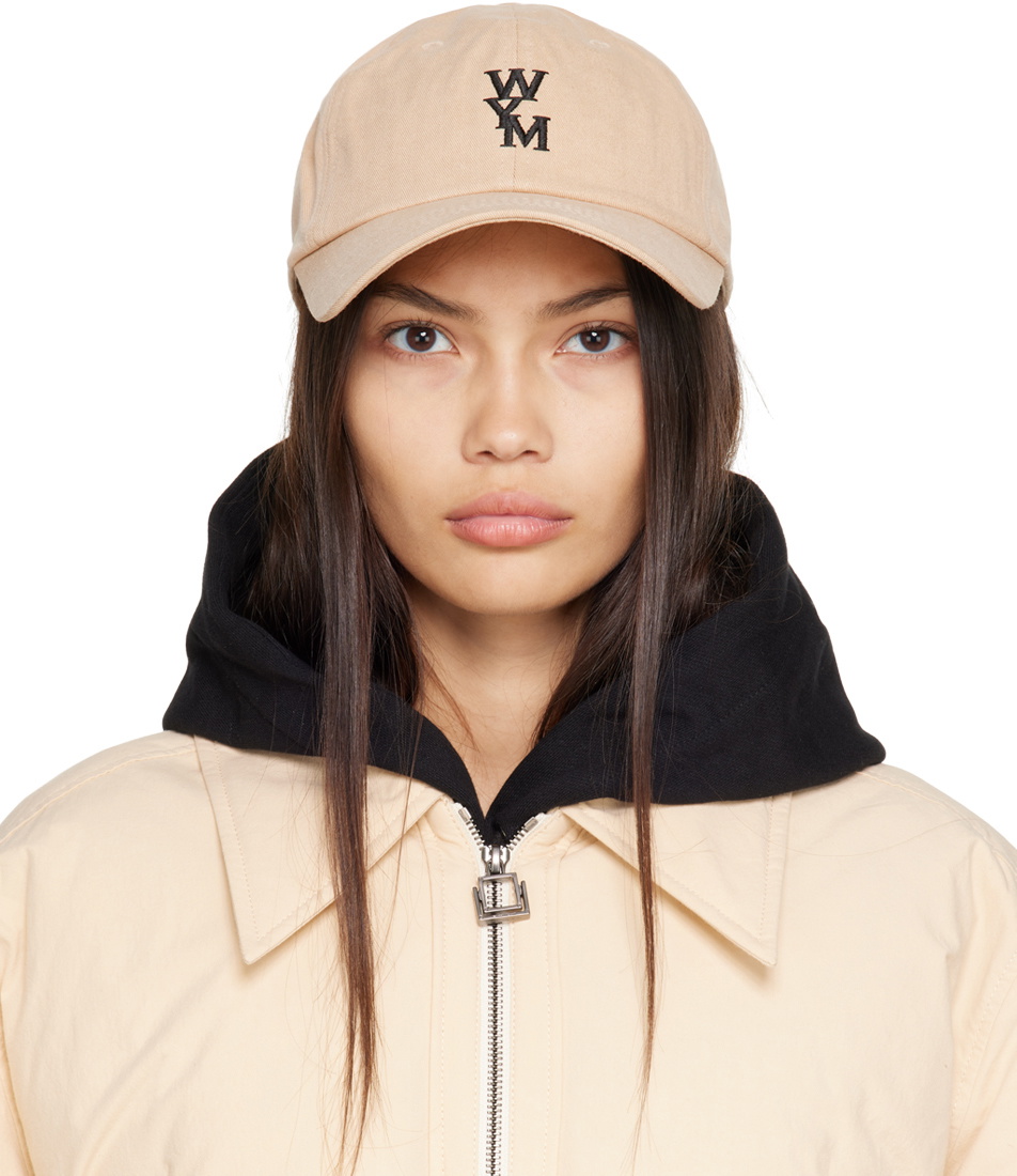 Wooyoungmi Beige Logo Cap