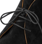 Edward Green - Banbury Suede Desert Boots - Black