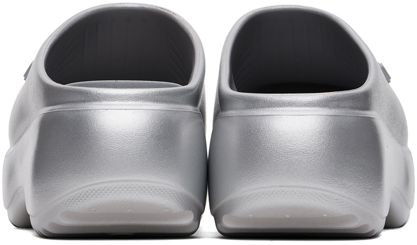 Melissa Silver Free Clog Platform Loafers