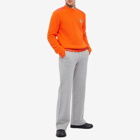 Moncler Grenoble Men's Nylon Fleece Sweat in Orange