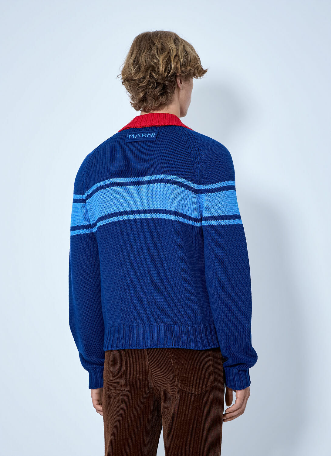 Marni Zip-Up Knit Cardigan