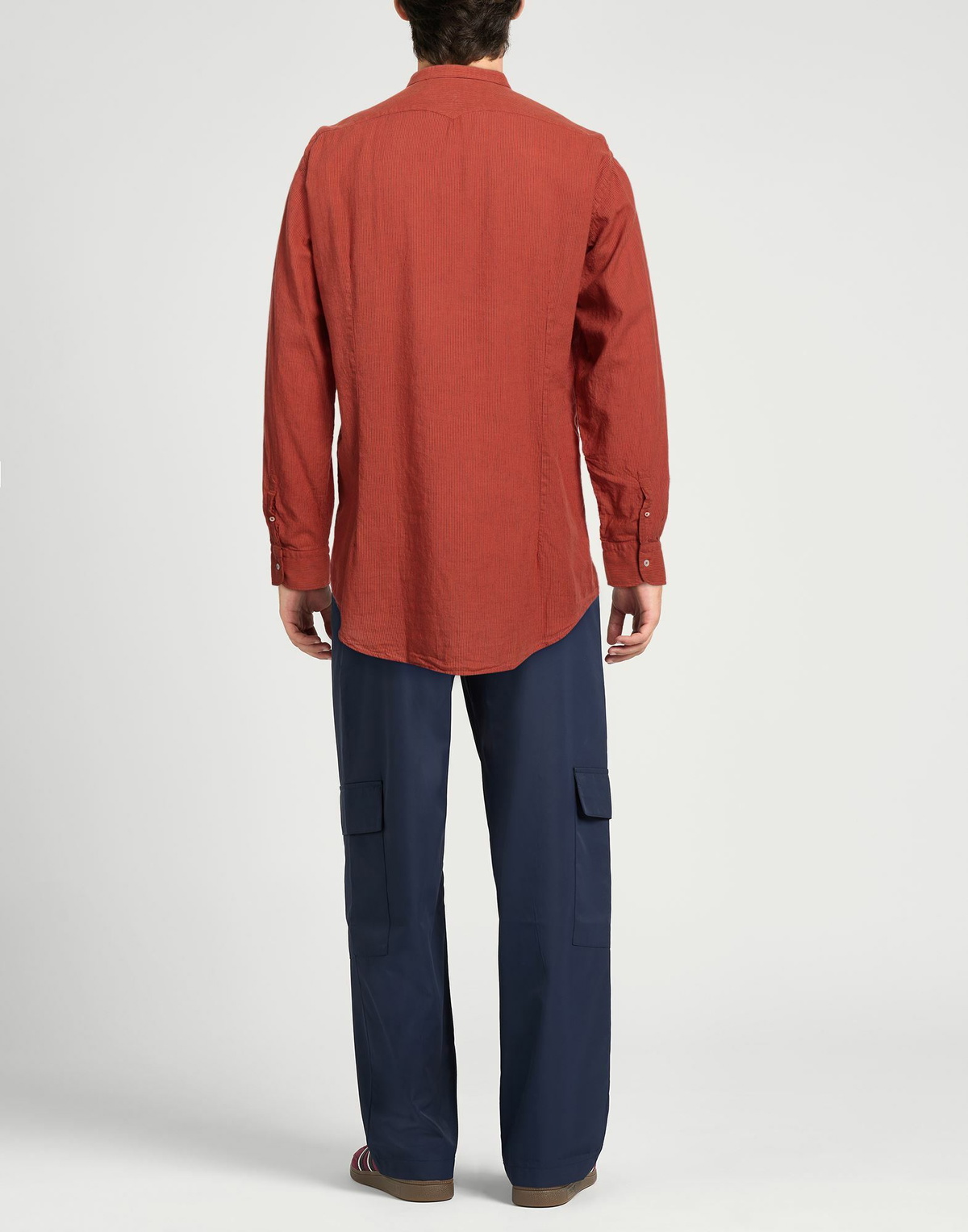 Massimo Alba Mens Shirt in Orange
