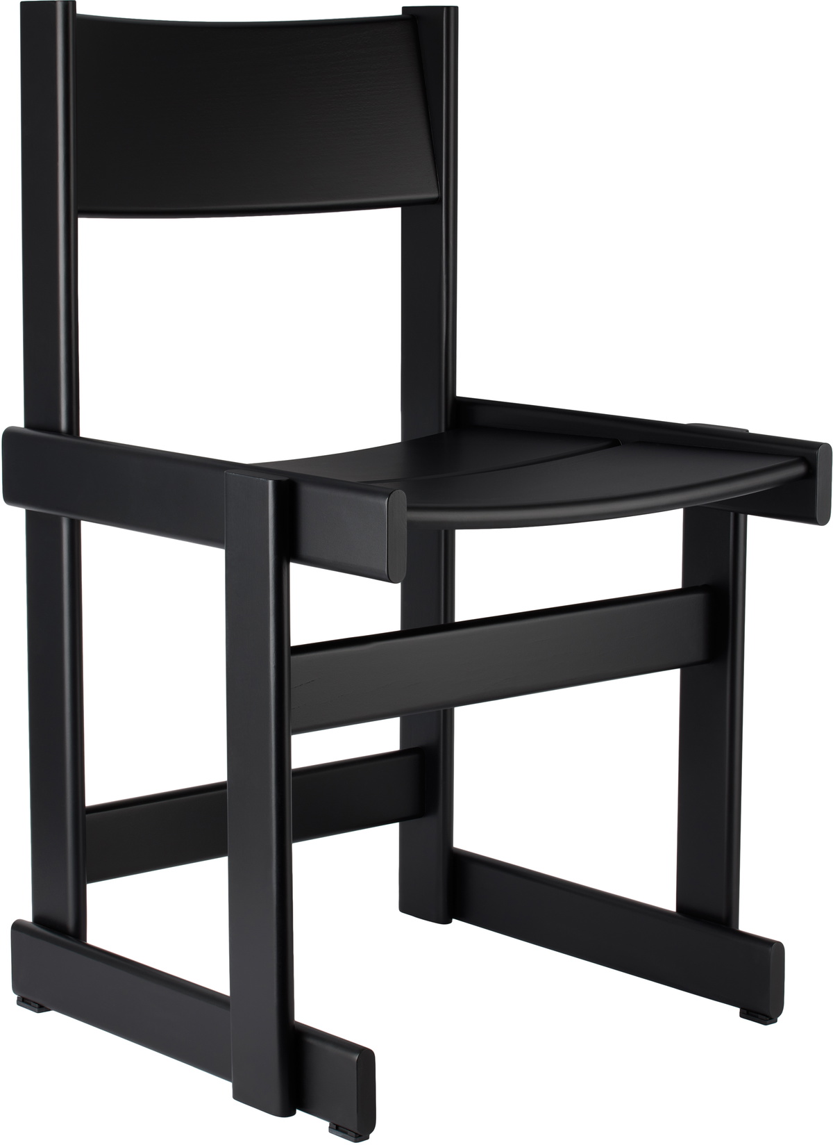 HEM Black Bullnose Chair