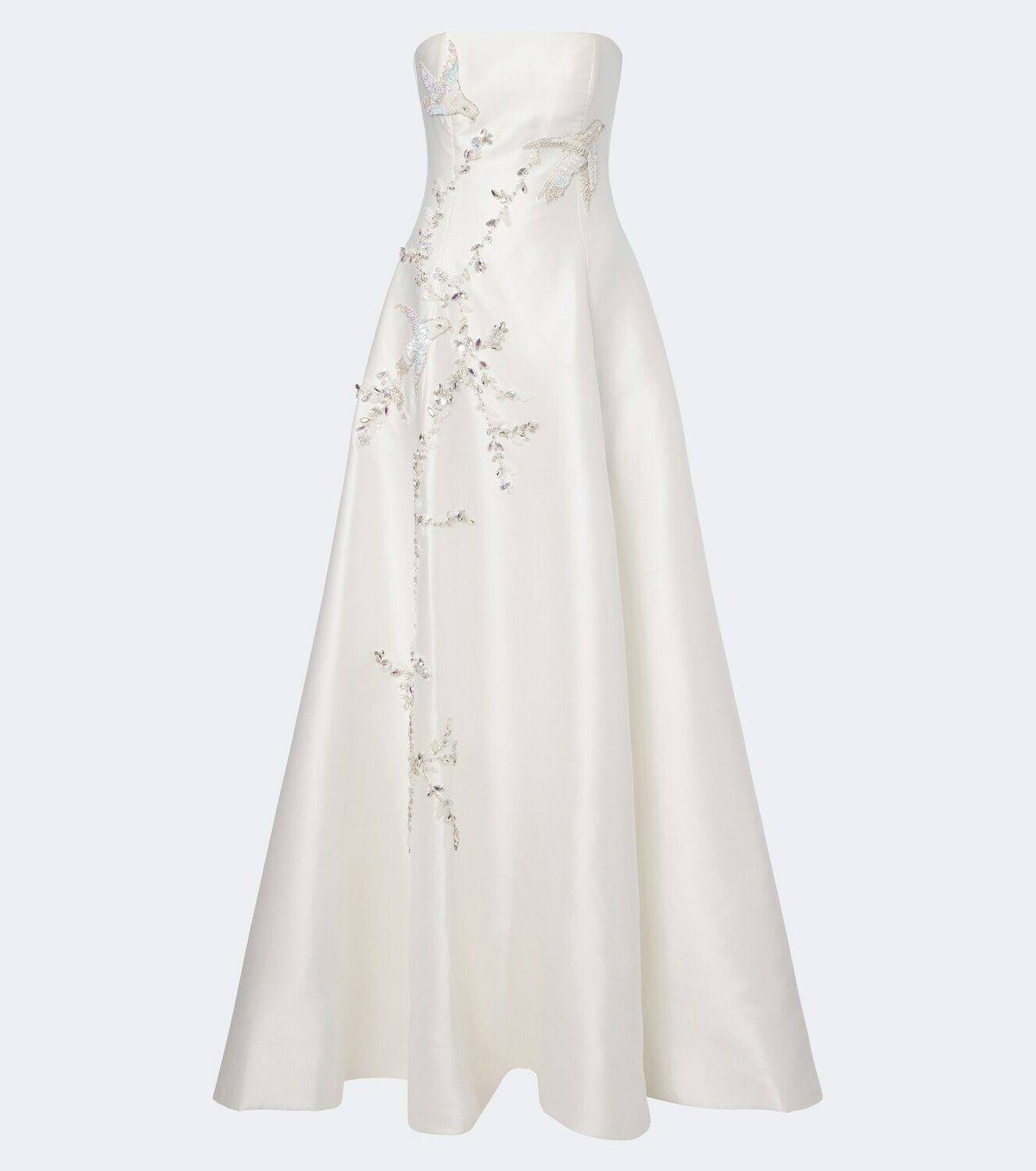 Costarellos Bridal embellished strapless bustier gown