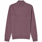 Rick Owens Men's Maglia Turtleneck in Amethyst