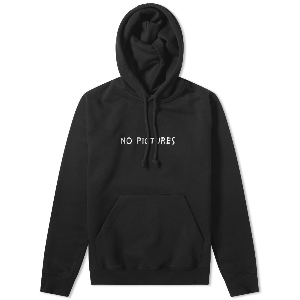 Photo: NASASEASONS No Pictures Embroidered Popover Hoody
