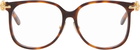 LOEWE Tortoiseshell Anagram Glasses