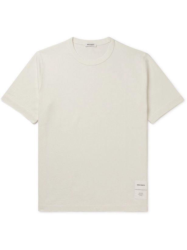 Photo: Norse Projects - Holger Organic Cotton-Jersey T-Shirt - White