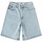 Polar Skate Co. Men's Big Boy Shorts in Light Blue