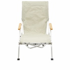 Snow Peak Low Beach Chair 30 in Ivory