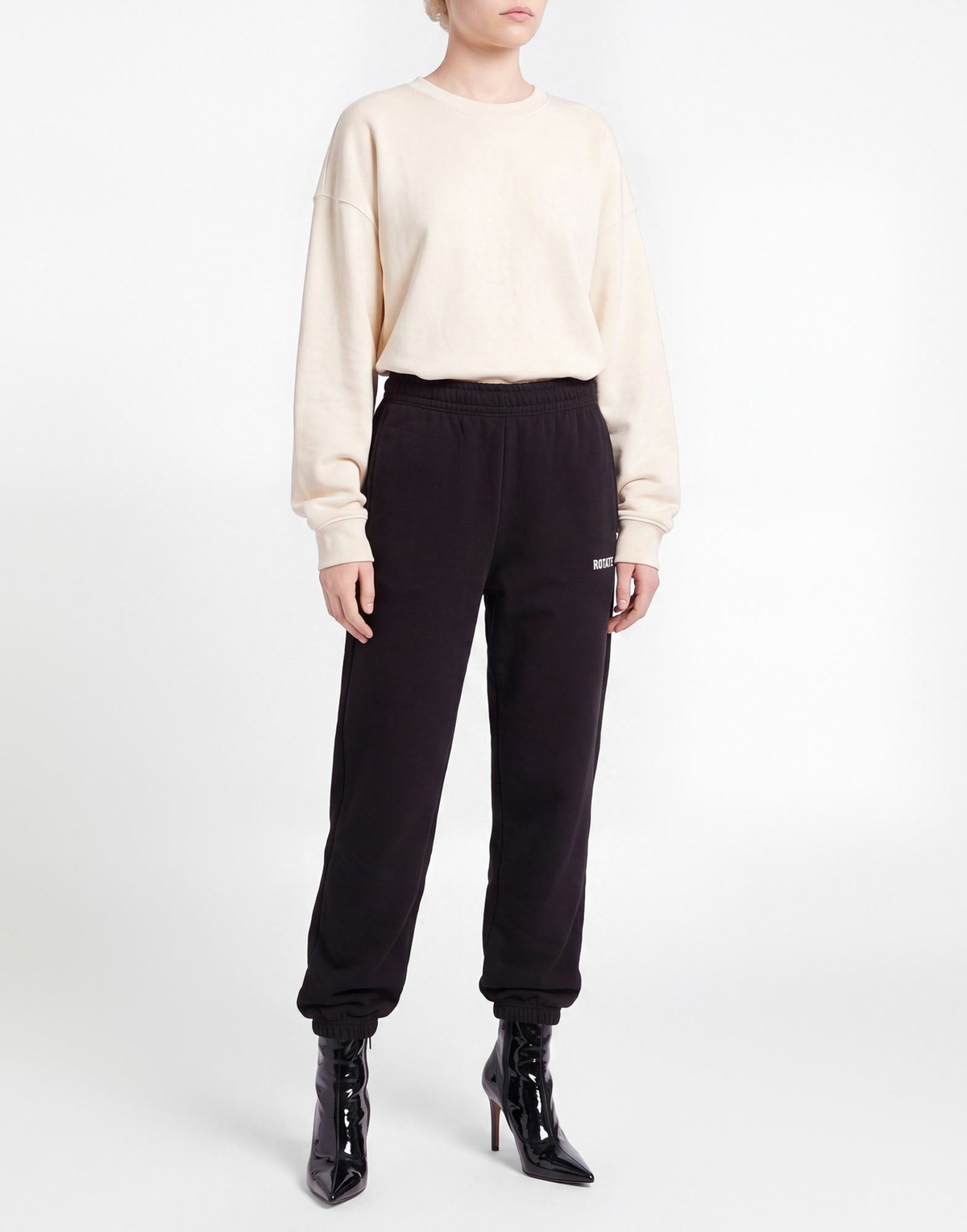 Rotate Birger Christensen Womens Pants in Black