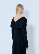 Yohji Yamamoto Supima Single Jersey Big Collar Top
