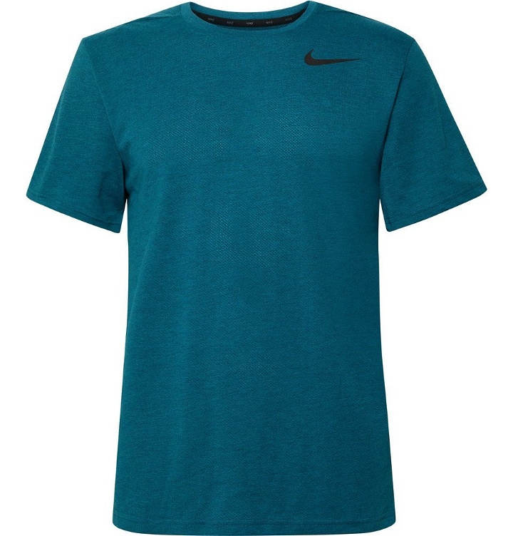 Photo: Nike Training - Breathe Dri-FIT T-Shirt - Teal