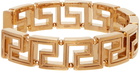 Versace Gold Greca Cuff Bracelet