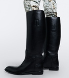 Acne Studios Leather knee-high boots