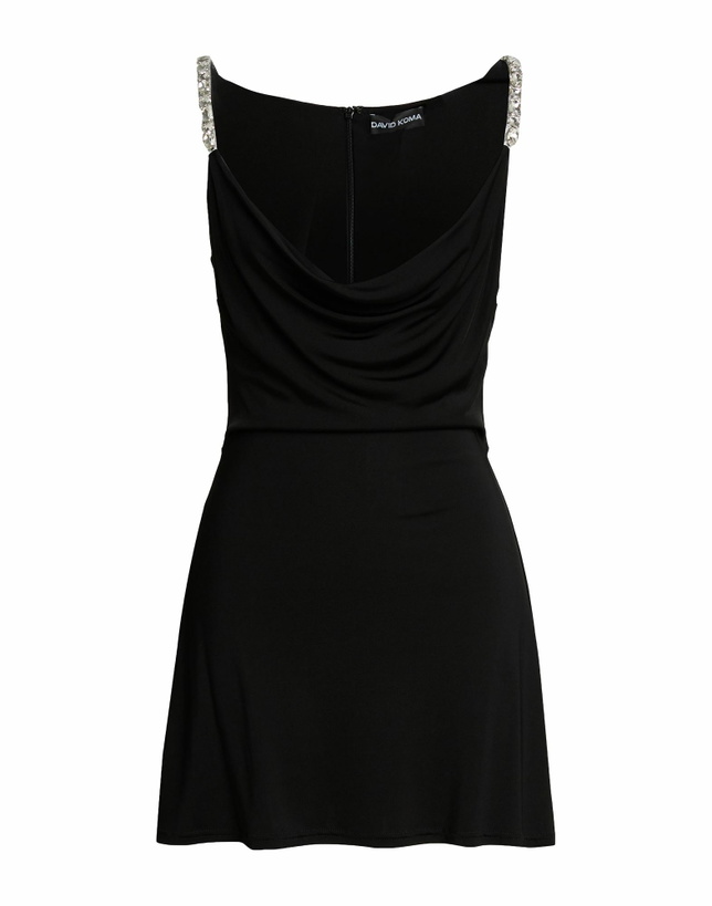 Photo: David Koma Womens Mini dress in Black