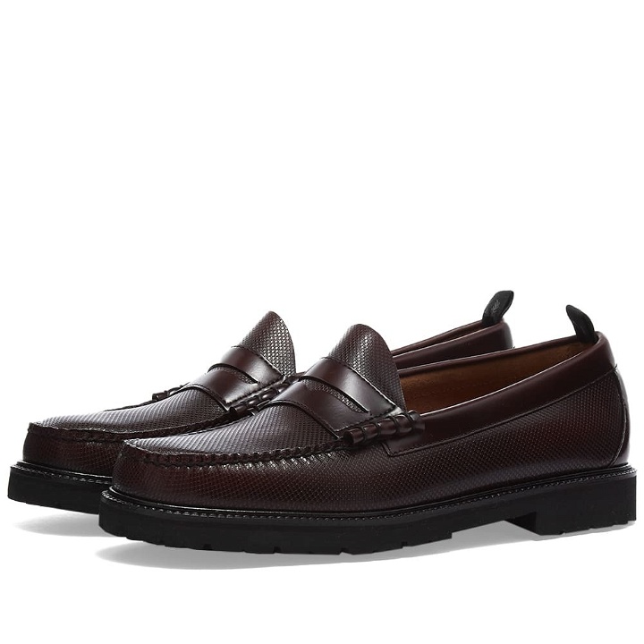 Photo: Fred Perry X G.H.Bass Txt Penny Loafer