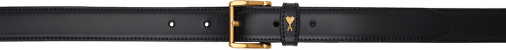 Photo: AMI Paris Black Leather Paris Paris Belt