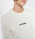 Jil Sander Logo cotton sweatshirt