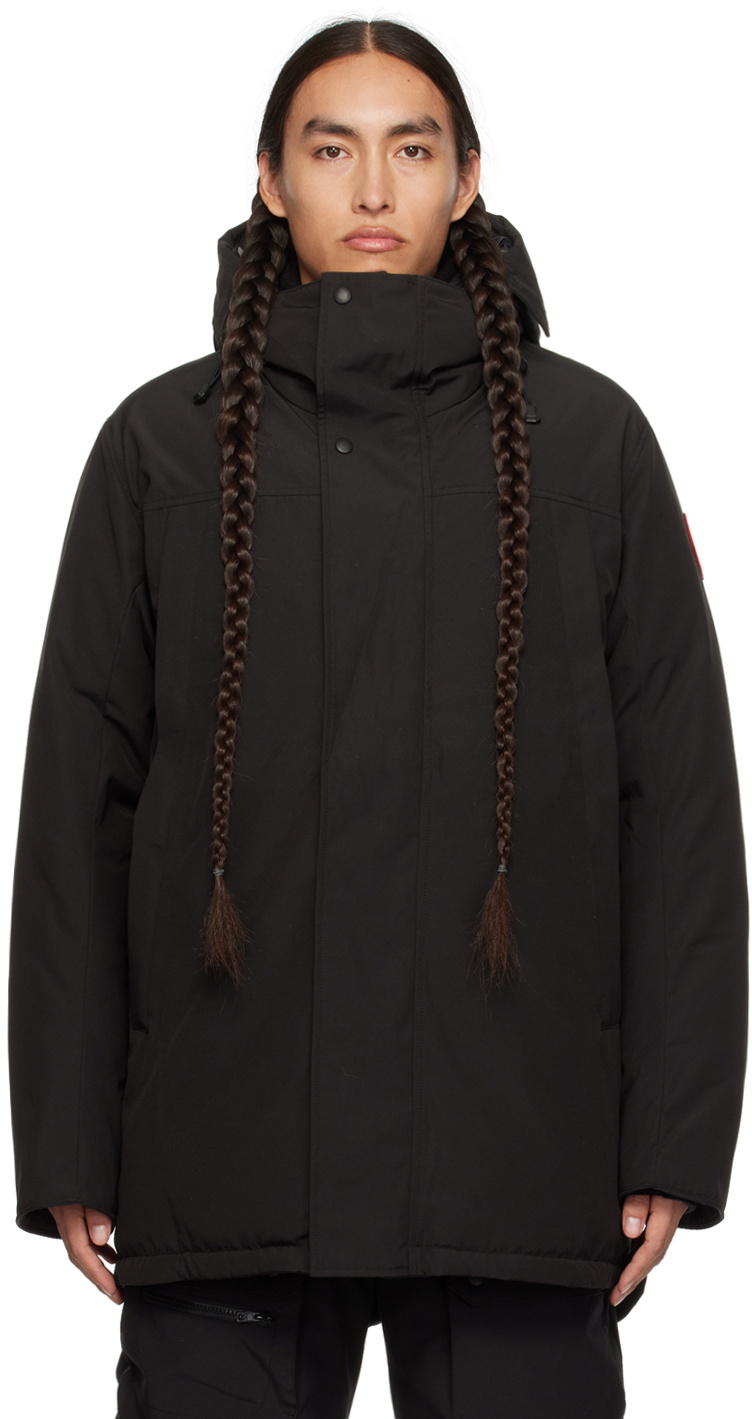 Canada Goose Black Sanford Down Jacket Canada Goose
