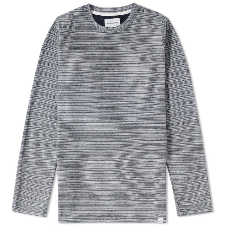 Photo: Norse Projects Long Sleeve Niels Textured Stripe Tee