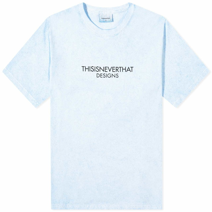 Photo: thisisneverthat Men's Sprayed FR-Logo T-Shirt in White