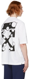 Off-White White Bubble Arrow Skate T-Shirt