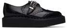 Comme des Garçons Homme Plus Black George Cox Edition Brogue Monkstraps