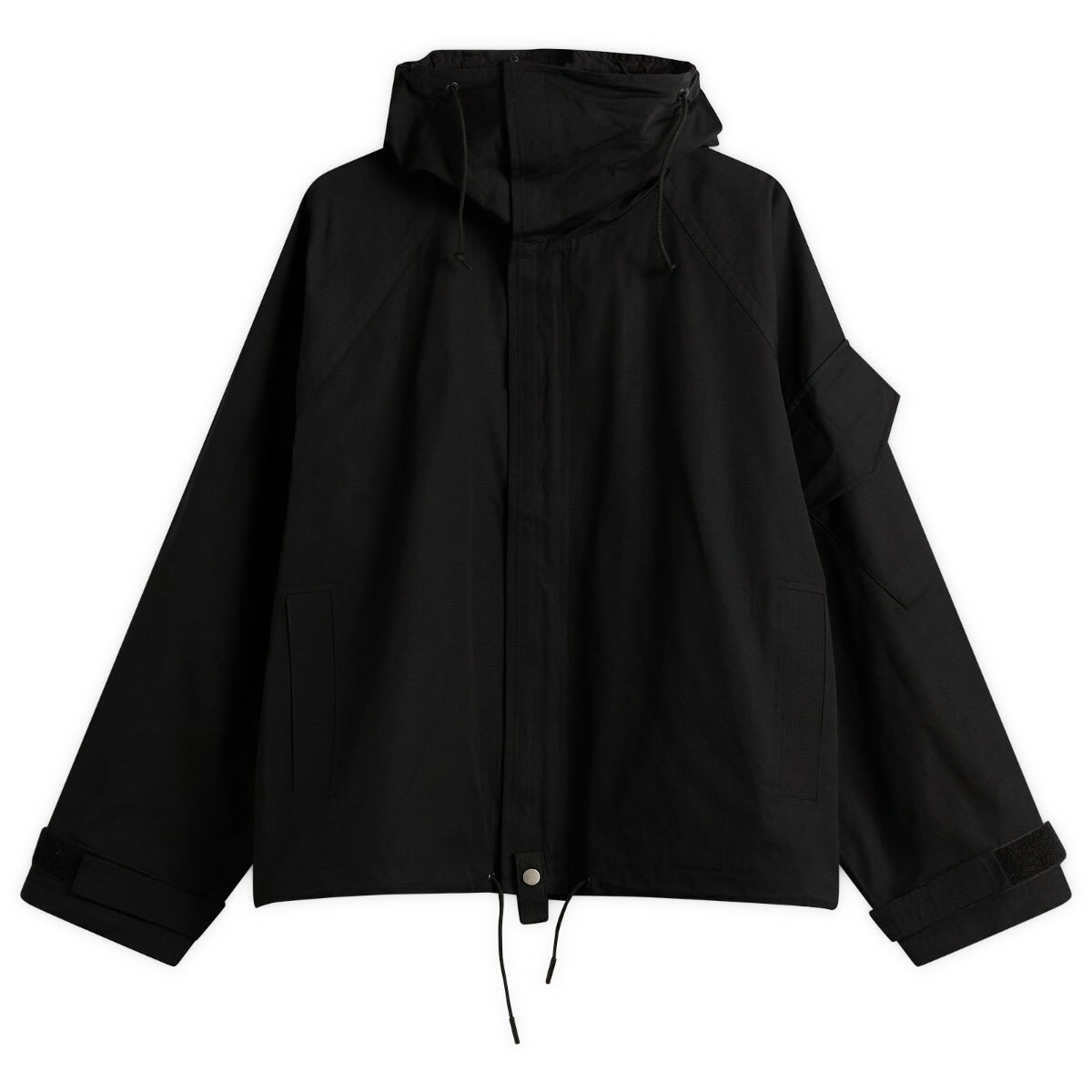 Cole Buxton Men's Hooded Jacket in Black