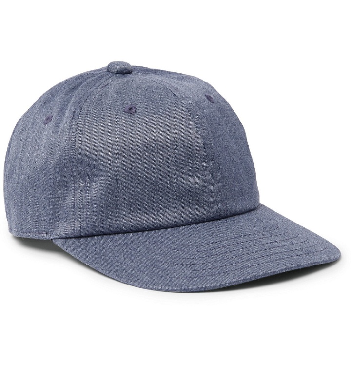Photo: Beams Plus - Cotton-Blend Twill Baseball Cap - Blue