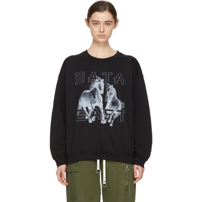 Photo: Baja East Black Freedom Sweatshirt