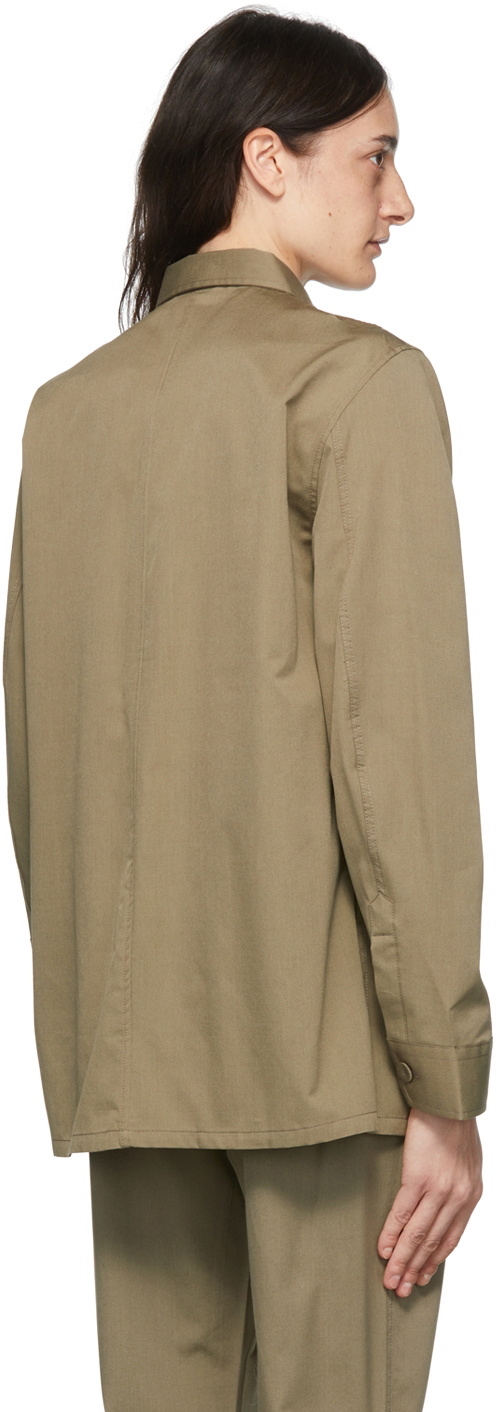 HOPE Brown Wool Shirt