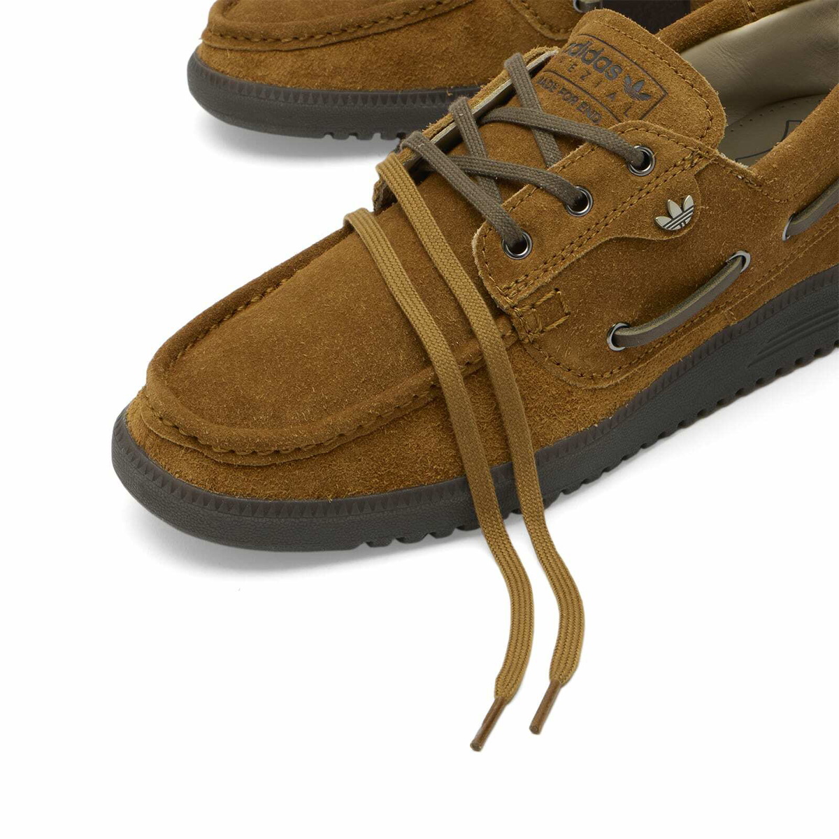 END. x Adidas Men's Lytham SPZL Sneaker in Brown