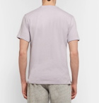 rag & bone - James Slim-Fit Nep Cotton-Jersey T-Shirt - Lilac