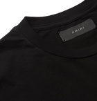 AMIRI - Mötley Crüe Logo-Print Cotton-Jersey T-Shirt - Black