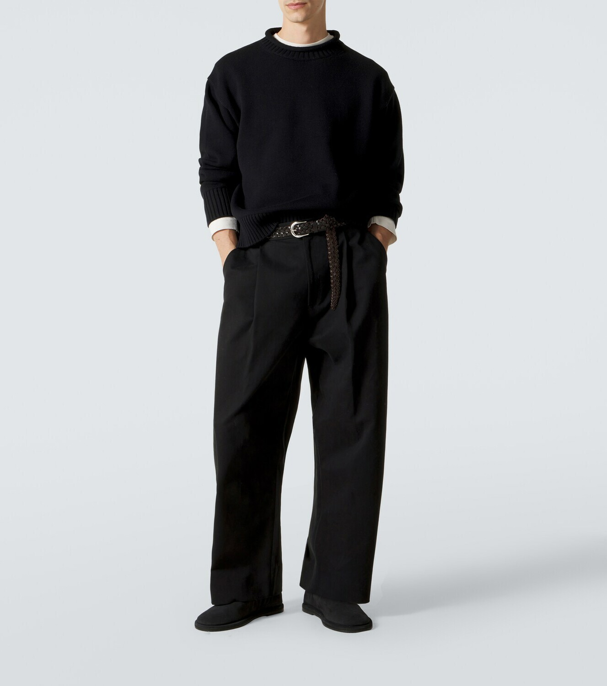 Studio Nicholson Wool and cotton sweater