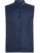 Kjus Golf - Padded Shell and Stretch-Jersey Golf Gilet - Blue