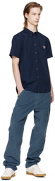 PS by Paul Smith Navy Zebra Shirt