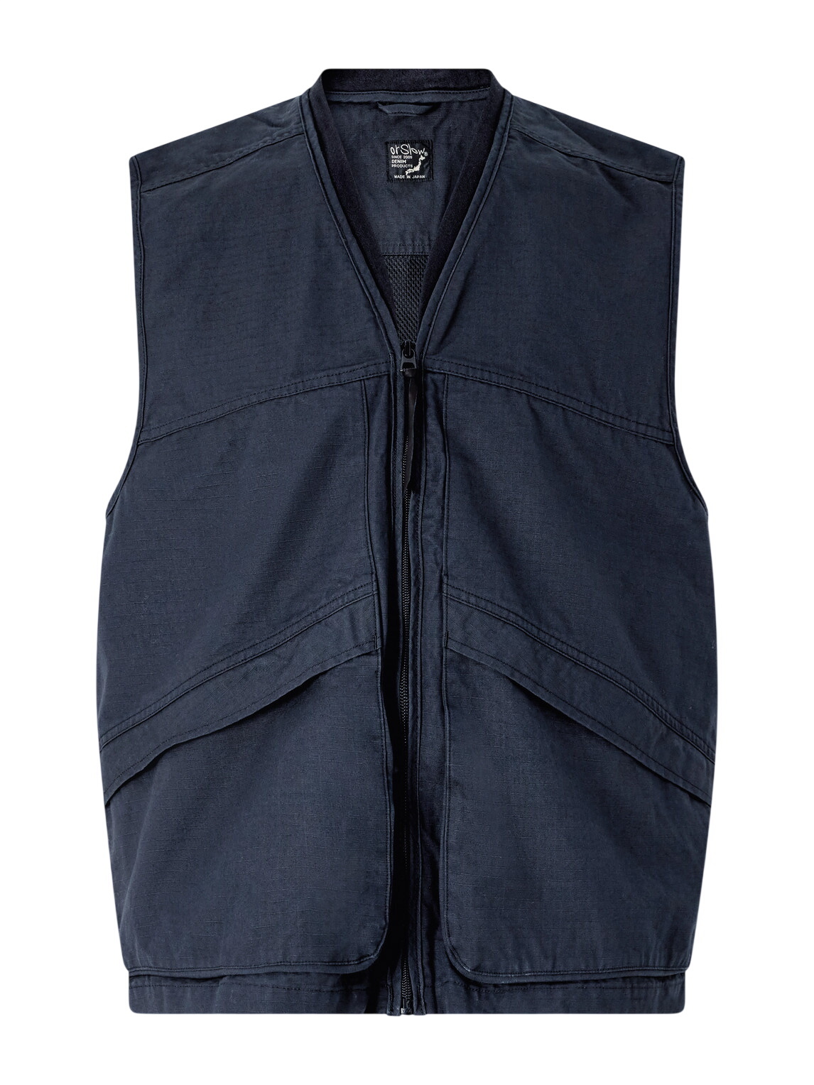 orSlow Men's Boa Fleece Vest in Navajo orSlow