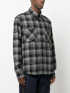 OFF-WHITE - Checked Cotton Shirt