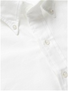 Kingsman - Button-Down Cotton Oxford Shirt - White