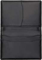 Yohji Yamamoto Black Leather Card Holder