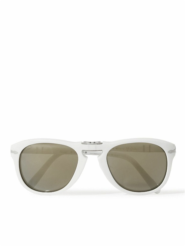 Photo: Persol - Steve McQueen Round-Frame Folding Acetate Sunglasses