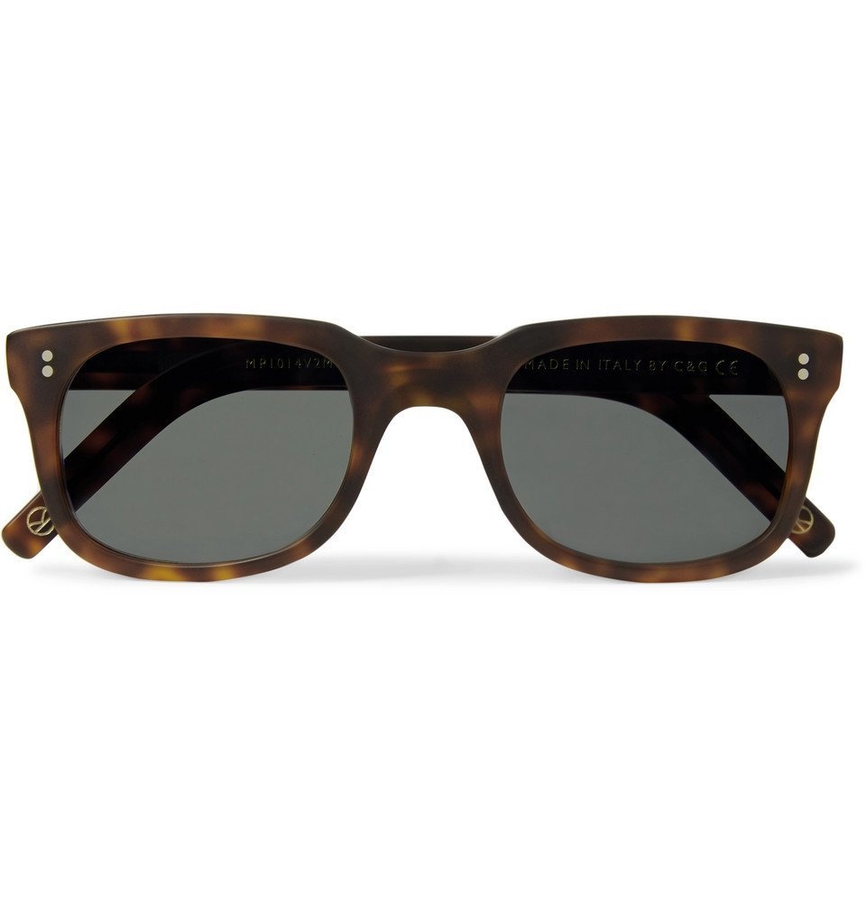 Photo: Kingsman - Culter and Gross Square-Frame Matte Tortoiseshell Acetate Sunglasses - Tortoiseshell