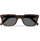 Kingsman - Culter and Gross Square-Frame Matte Tortoiseshell Acetate Sunglasses - Tortoiseshell